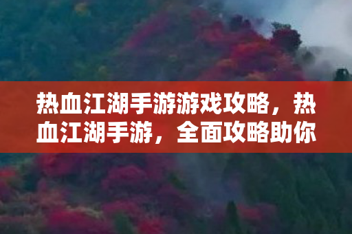 全面攻略助你成为游戏高手图片
