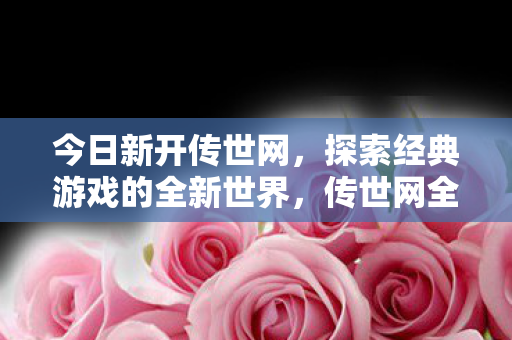 探索经典游戏的奇妙新世界图片