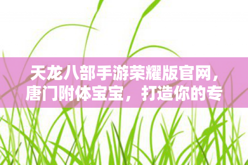 天龙八部手游荣耀版官网图片
