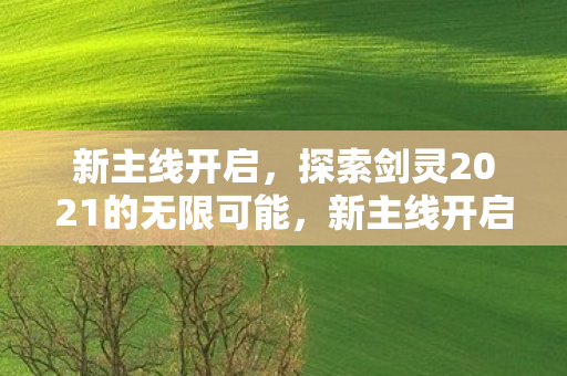 探索剑灵2021的无限可能图片