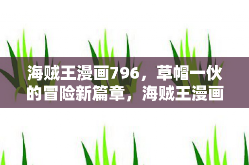 草帽一伙冒险新篇章开启图片