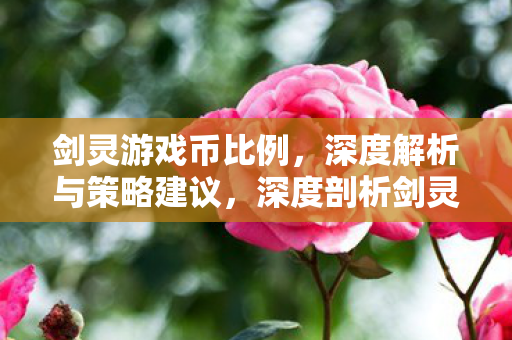 深度剖析剑灵游戏币比例图片