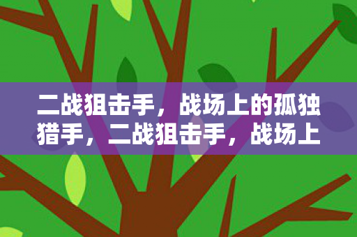 战场上的孤独猎手图片