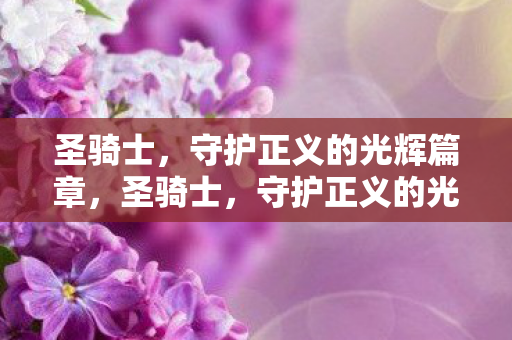 圣骑士,守护正义的光辉篇章,圣骑士,守护正义的光辉篇章 圣骑士,守护正义的光辉篇章,圣骑士,守护正义的光辉篇章