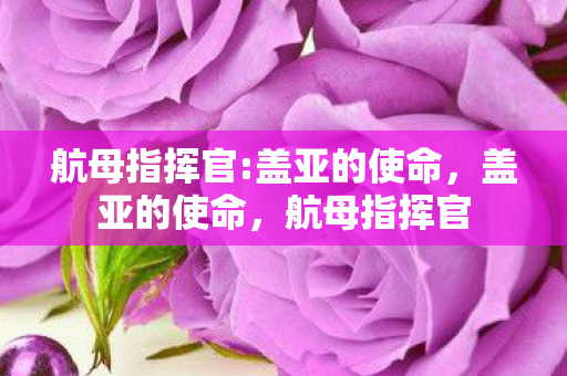 航母指挥官:盖亚的使命，盖亚的使命，航母指挥官