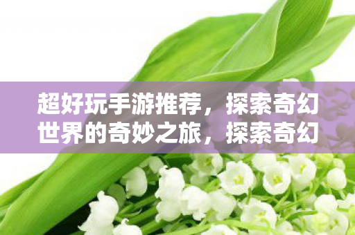 探索奇幻世界的奇妙之旅图片