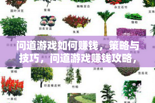 问道游戏如何赚钱,策略与技巧,问道游戏赚钱攻略,策略与技巧全解析 问道游戏如何赚钱,策略与技巧,问道游戏赚钱攻略,策略与技巧全解析