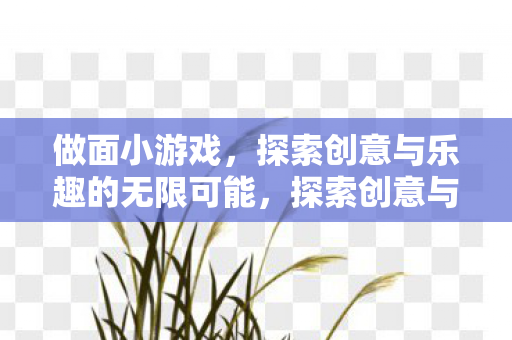 做面小游戏,探索创意与乐趣的无限可能,探索创意与乐趣,做面小游戏 做面小游戏,探索创意与乐趣的无限可能,探索创意与乐趣,做面小游戏