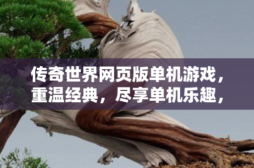 传奇世界网页版单机游戏图片