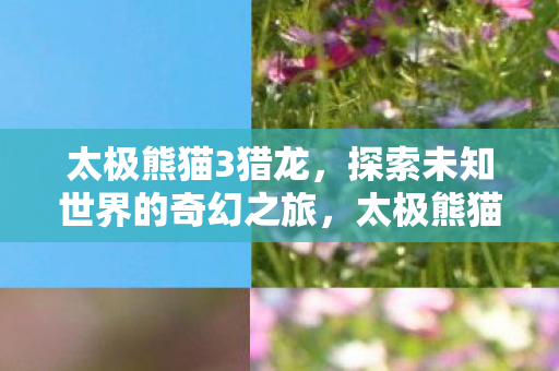 太极熊猫3猎龙,探索未知世界的奇幻之旅,太极熊猫3猎龙开启奇幻探险之旅 太极熊猫3猎龙,探索未知世界的奇幻之旅,太极熊猫3猎龙开启奇幻探险之旅