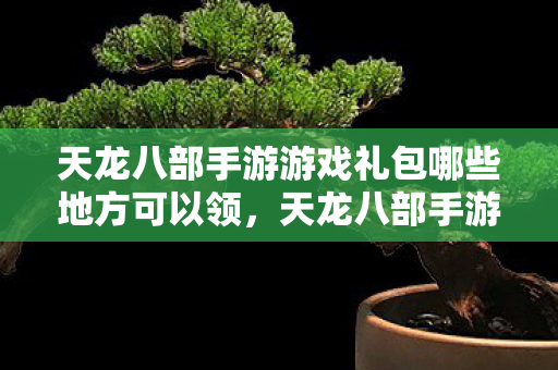 天龙八部手游游戏礼包哪些地方可以领图片