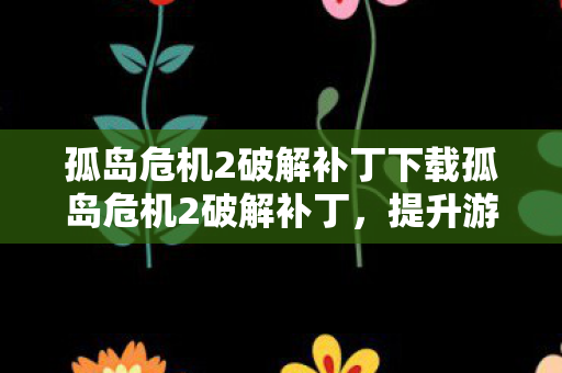 孤岛危机2破解补丁下载孤岛危机2破解补丁图片