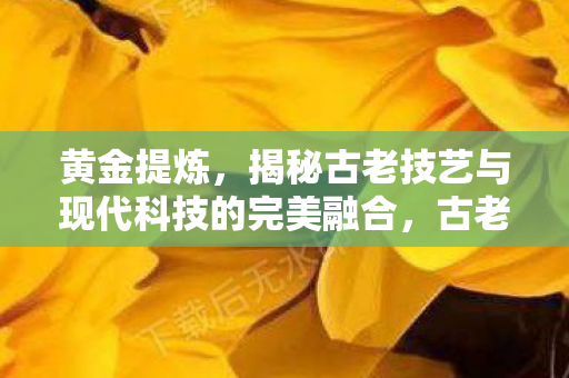 揭秘古老技艺与现代科技的完美融合图片
