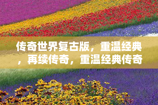 重温经典传奇世界复古版图片