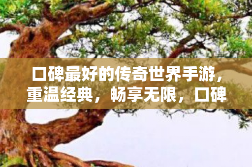 口碑最好的传奇世界手游图片