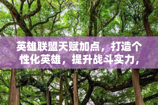英雄联盟天赋加点全解析图片